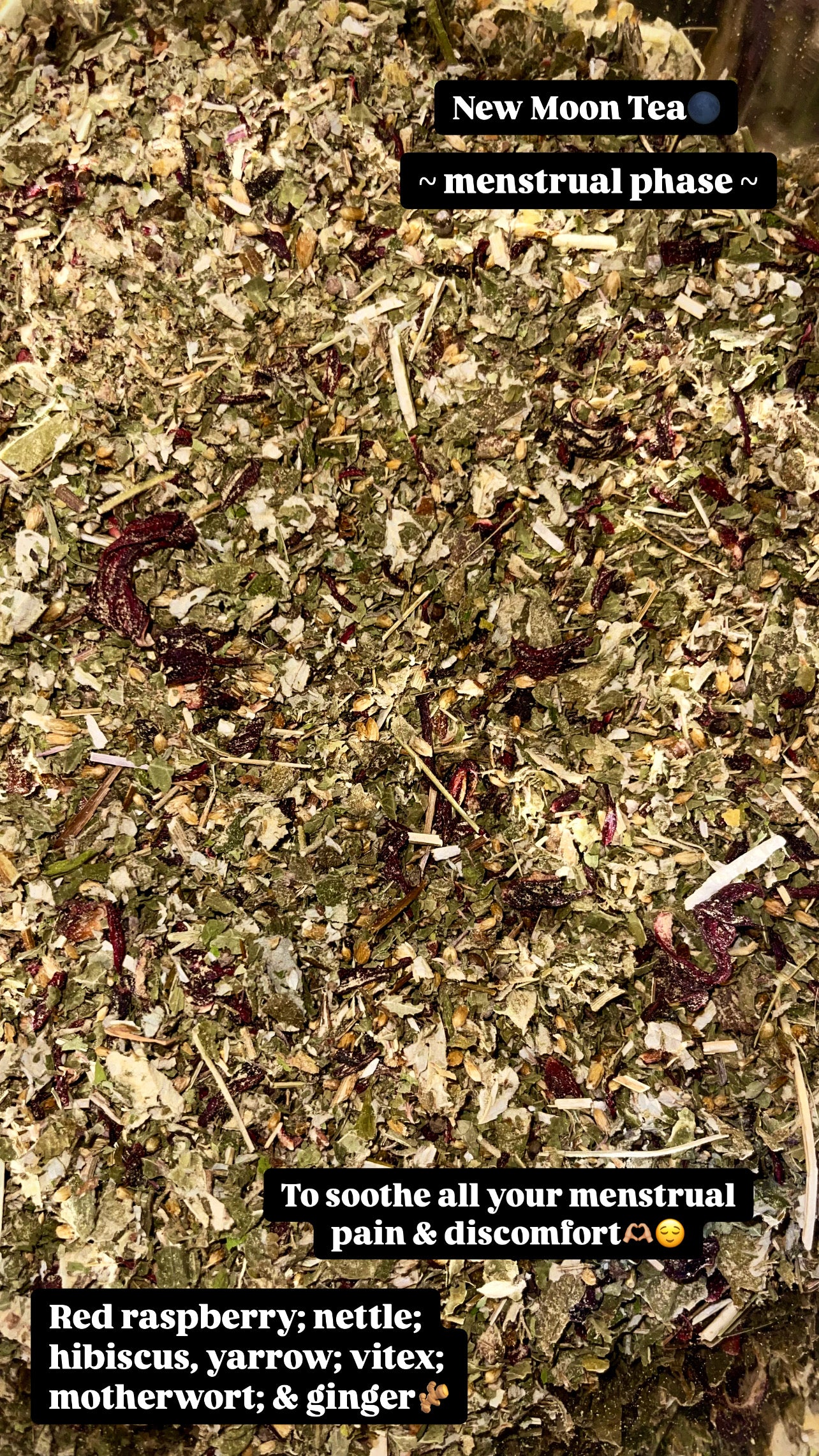 New Moon Tea ~ Menstrual Phase