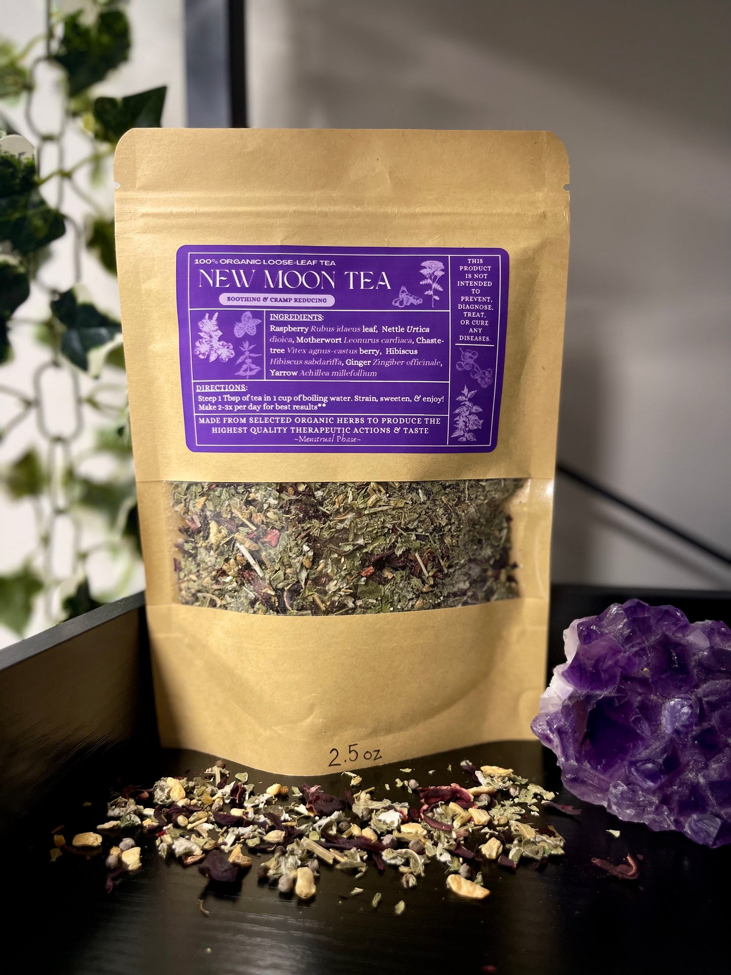 New Moon Tea ~ Menstrual Phase