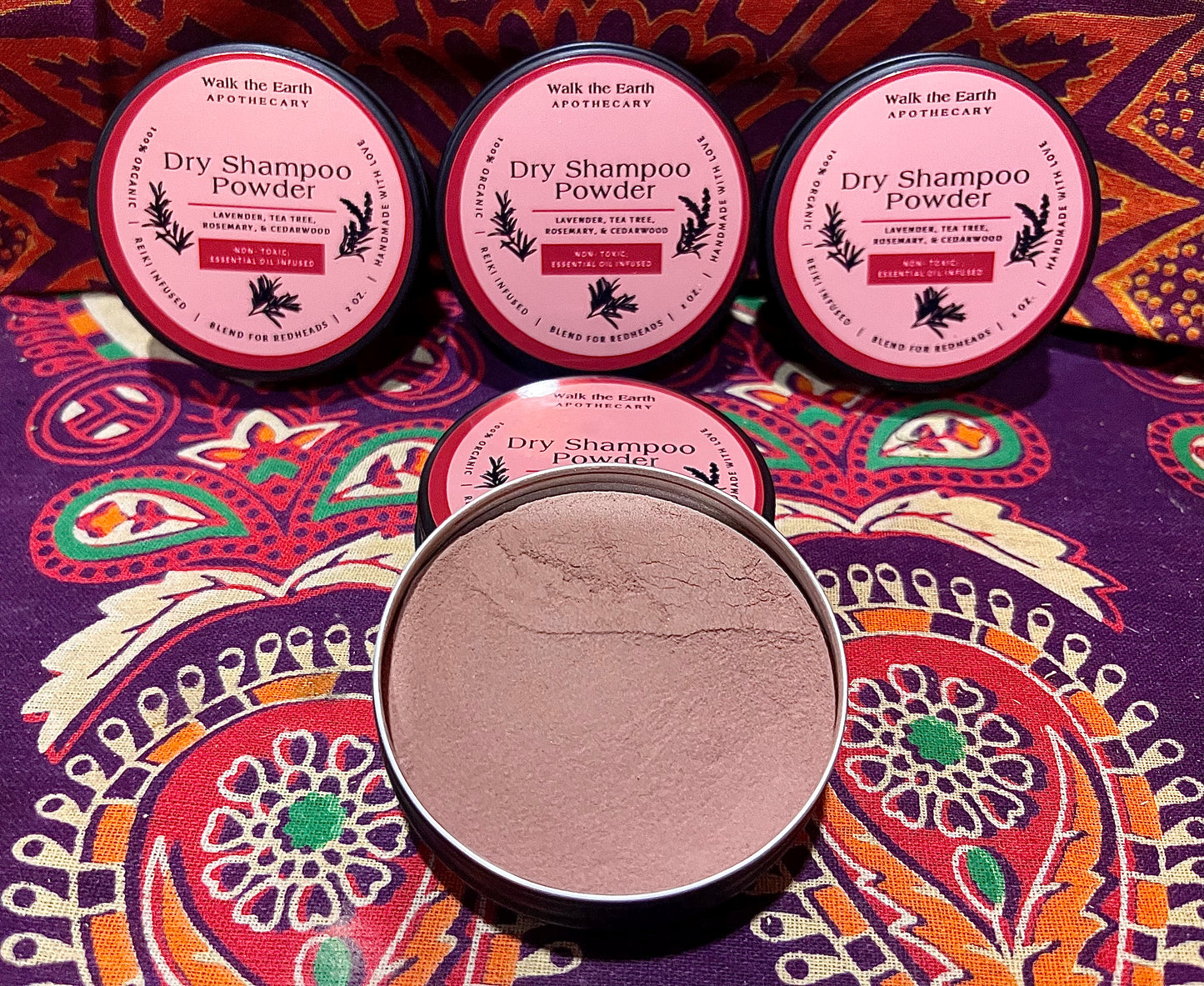 Non-Toxic Dry Shampoo ~ Redhead