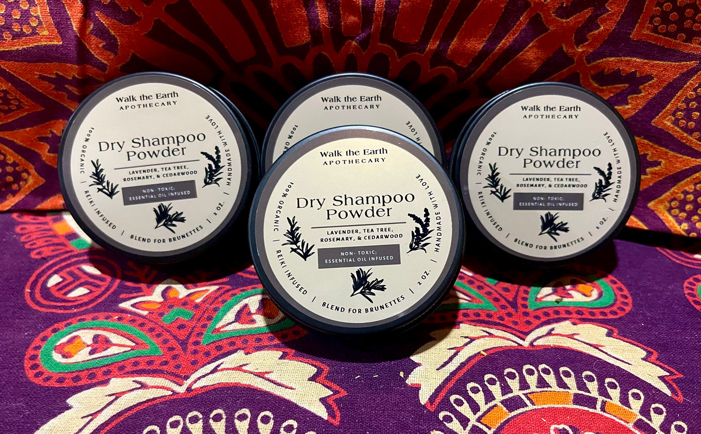 Non-Toxic Dry Shampoo ~ Brunette