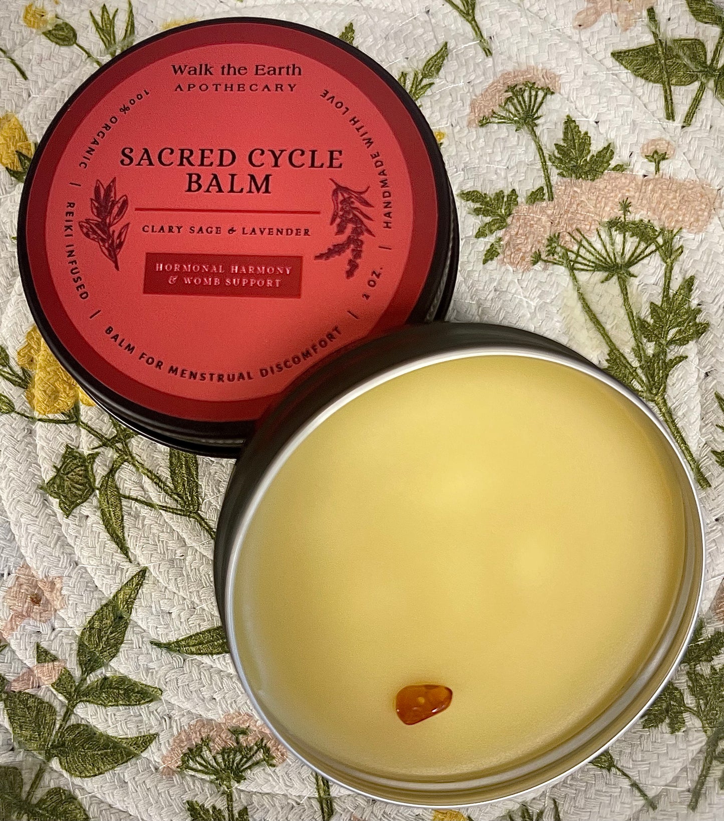Sacred Cycle Balm ~ Hormonal Harmony & Womb Support