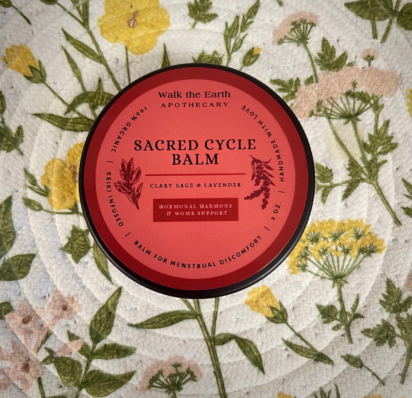 Sacred Cycle Balm ~ Hormonal Harmony & Womb Support