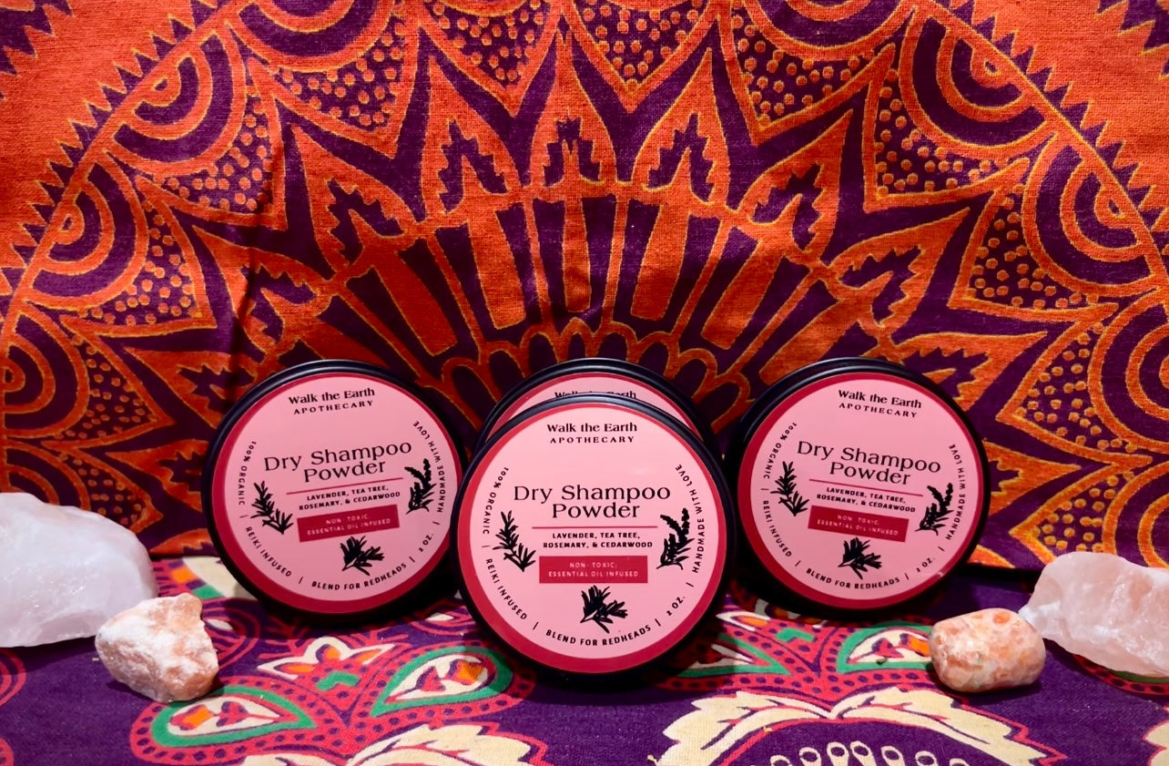 Non-Toxic Dry Shampoo ~ Redhead