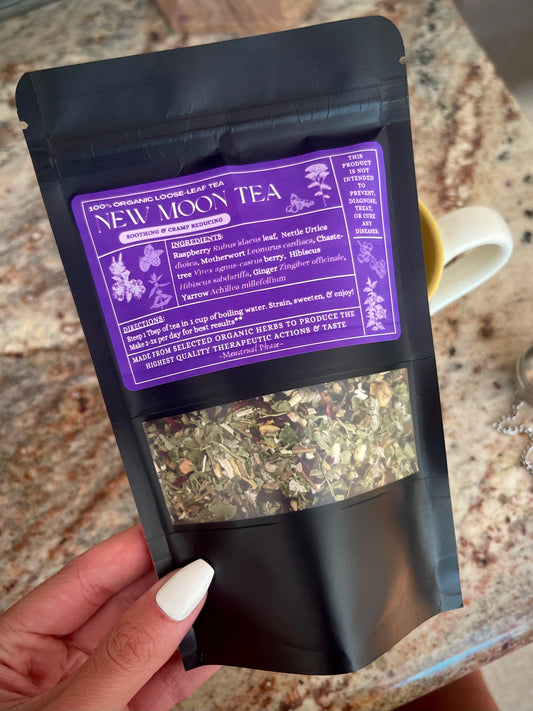 New Moon Tea ~ Menstrual Phase
