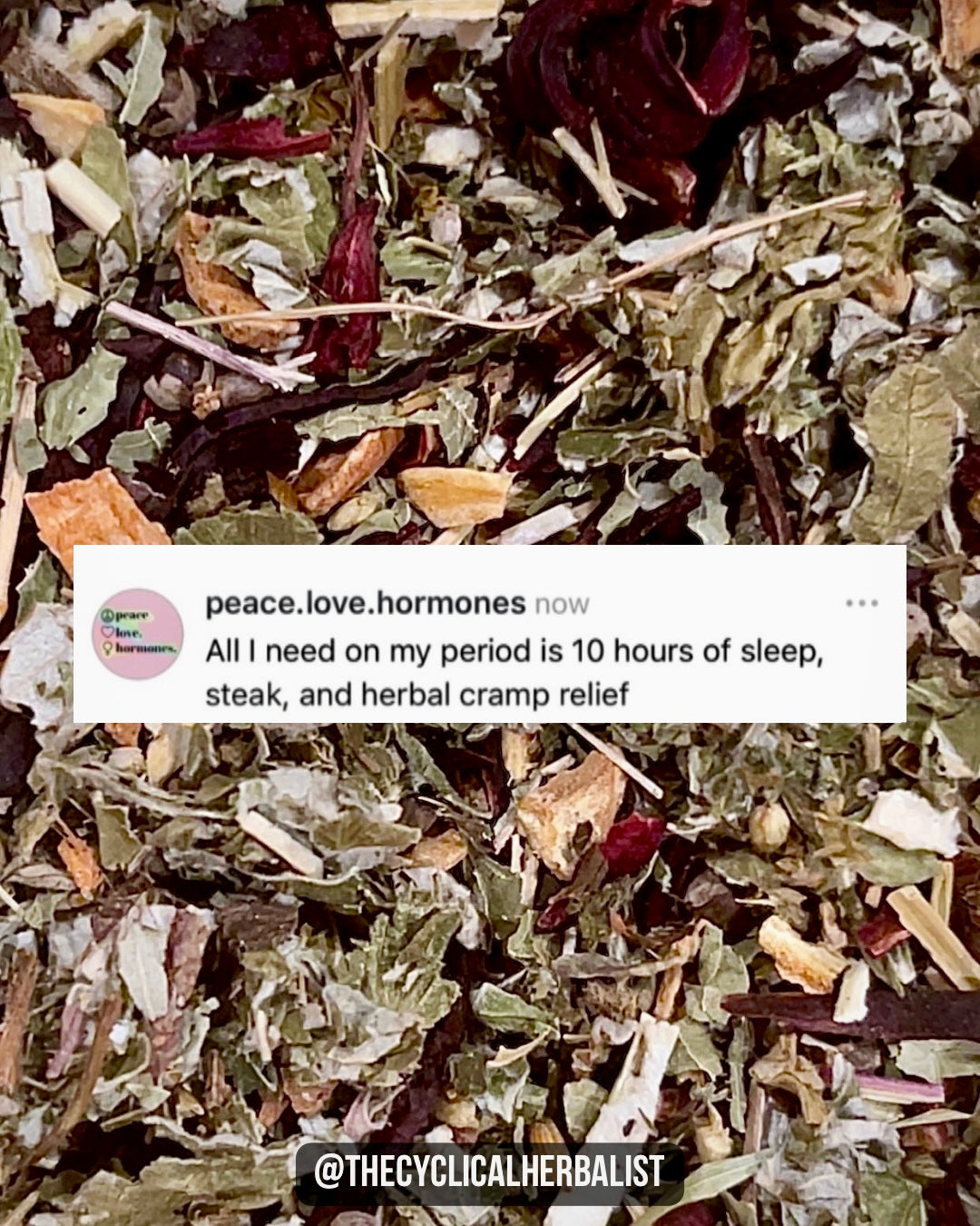 New Moon Tea ~ Menstrual Phase