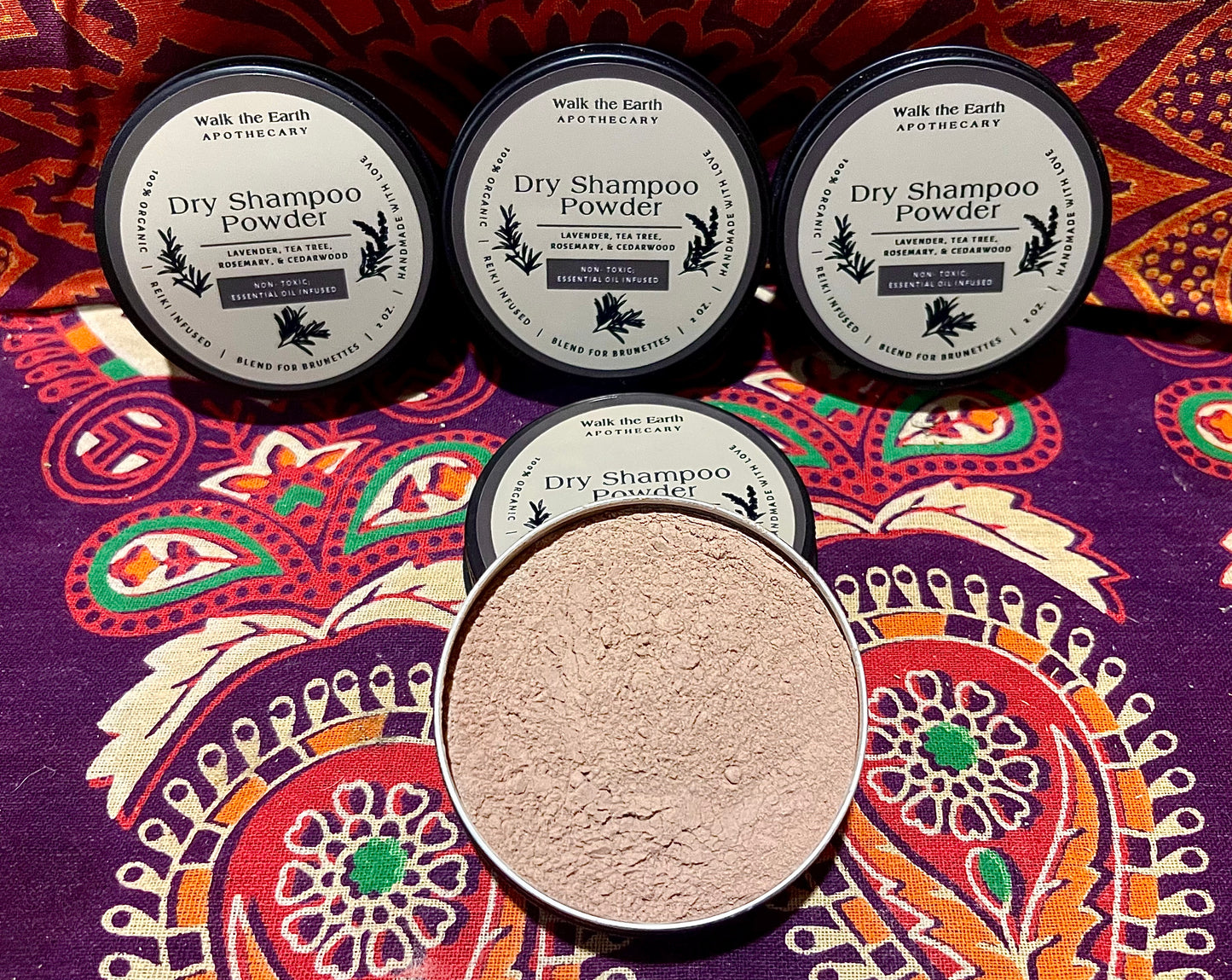Non-Toxic Dry Shampoo ~ Brunette