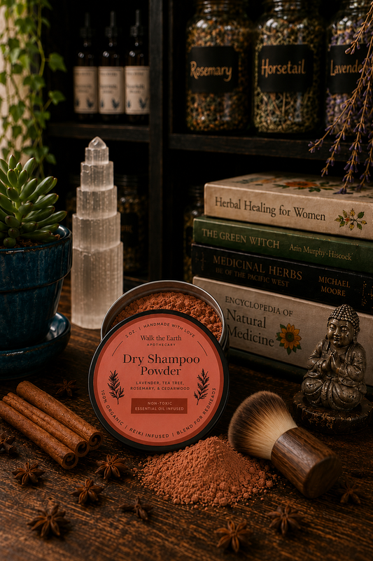 Dry Shampoo Powder ~ Auburn