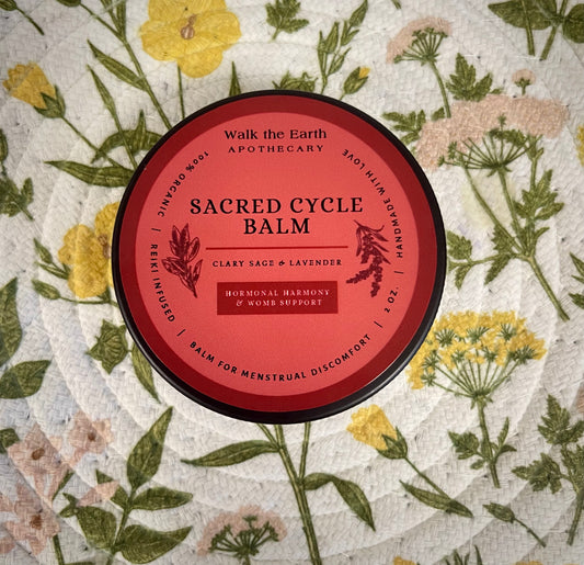 Sacred Cycle Balm ~ Hormonal Harmony & Womb Support