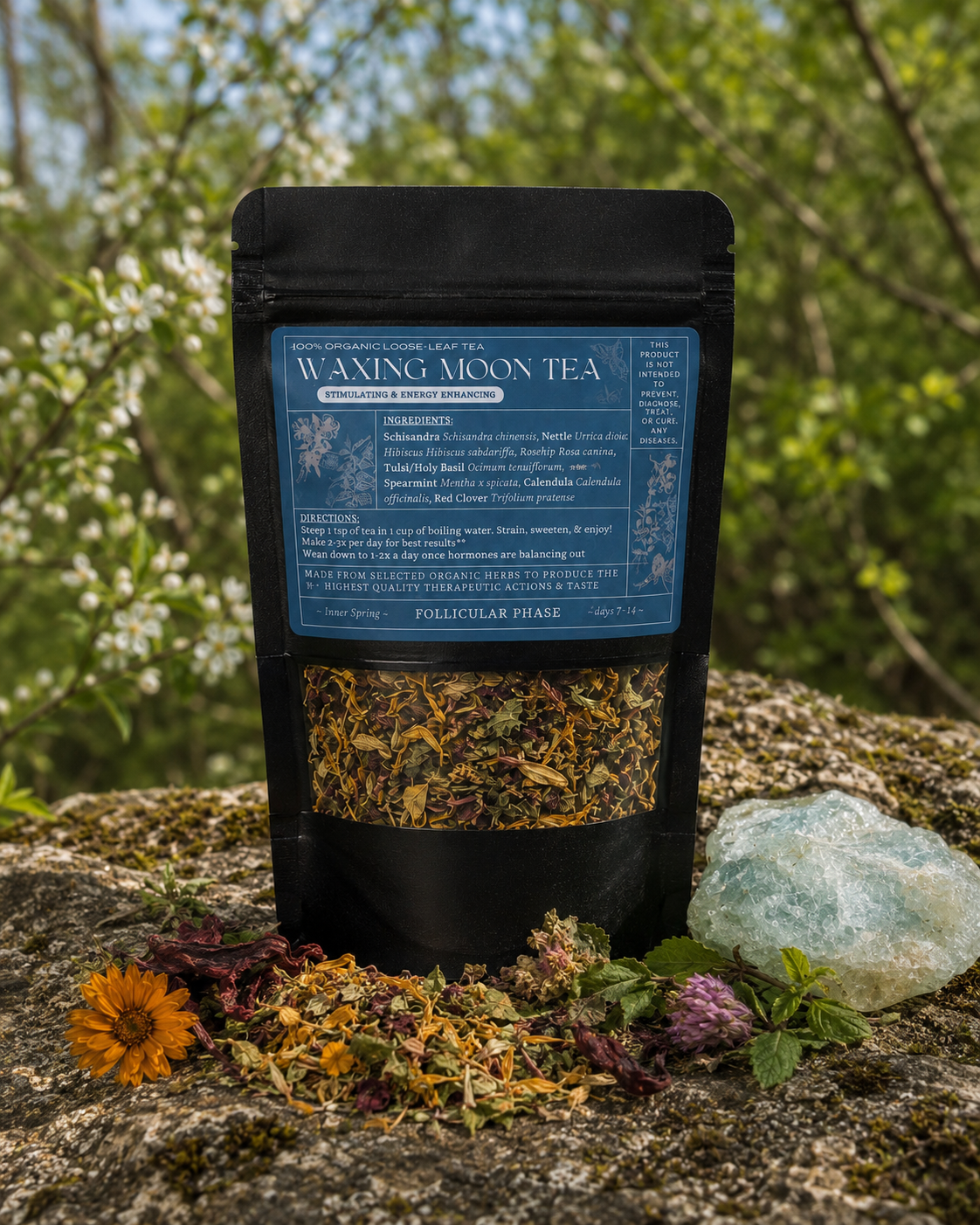Waxing Moon Tea🌔 ~ Follicular Phase